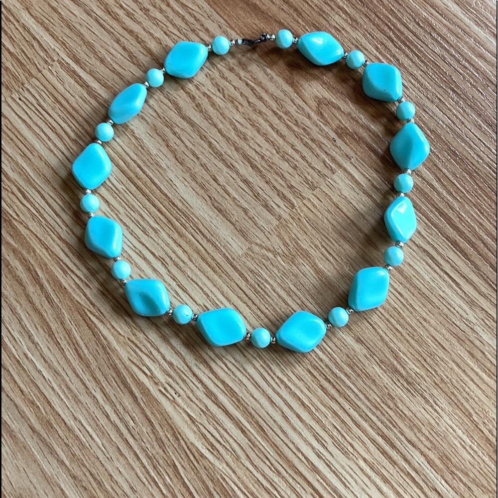 Turquoise Beaded Necklace